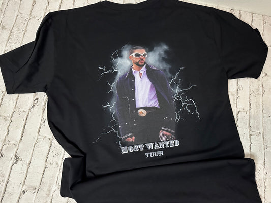 Most wanted our shirt , bad bunny shirt , custom design